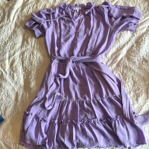 Lavender short dress